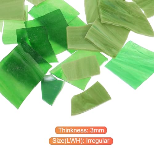 200g Glass Mosaic Tiles for Craft