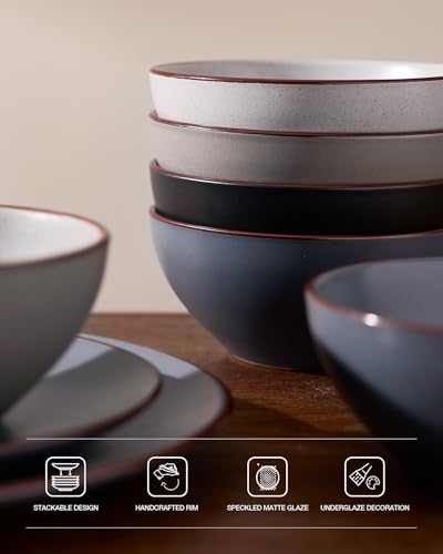 Venus Plates and Bowls Sets (12 Count)