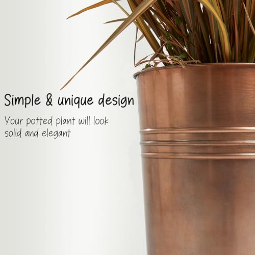 22''H 2 Pack Planter with Water Level Indicator (2 Count)