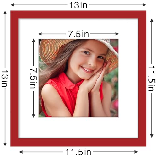 12x12 Picture Frames Set of 9 for Wall Mounting (9 Count)
