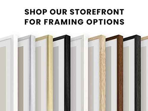 Walnut Square Frames Set of 6 (6 Count)