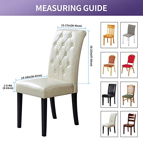 Chair Covers for Dining Room Set of 2