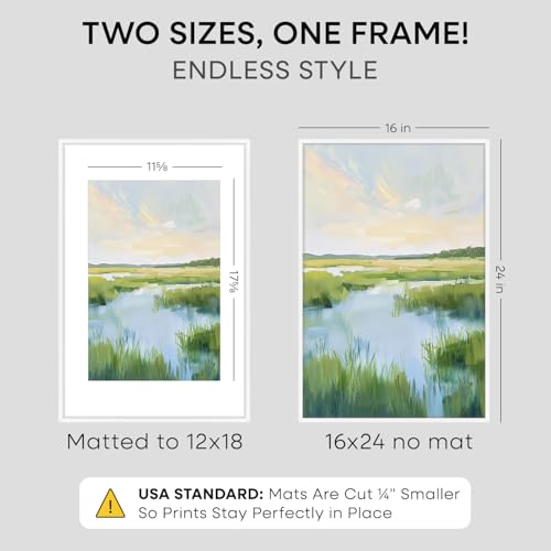 16x24 White Picture Frame