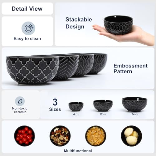 Sureasy Ceramic Ice Cream Bowls (6.49 Count)