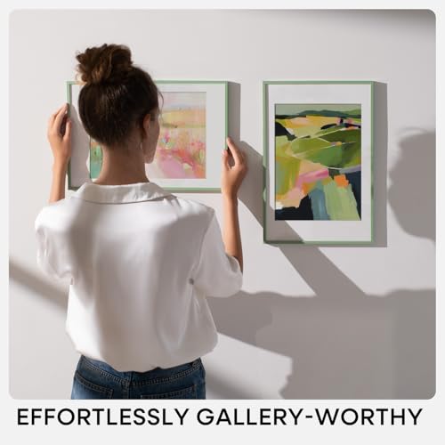 11x11 Green Picture Frame