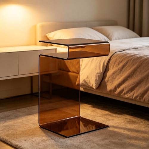 Glass Nightstand