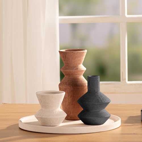 Ceramic Vase Home Table Decor (3 Count)
