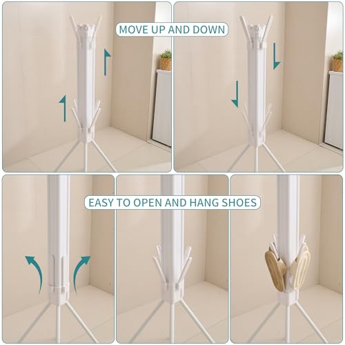 4 Legs Clothes Drying Rack