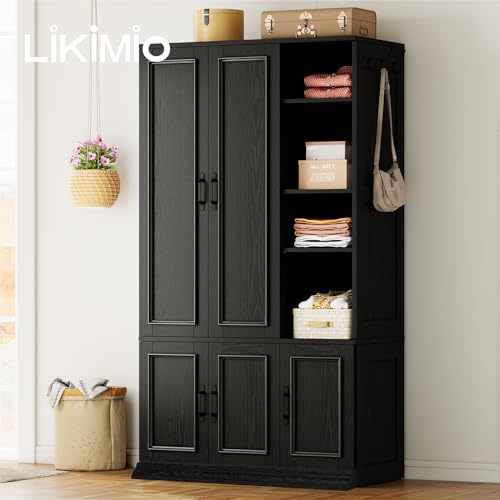 Armoire Wardrobe Closet 70" H