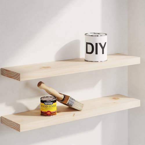 24 Inch DIY Floating Shelves (2 Count)