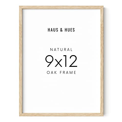 Beige Oak Wood 9x12 Picture Frame