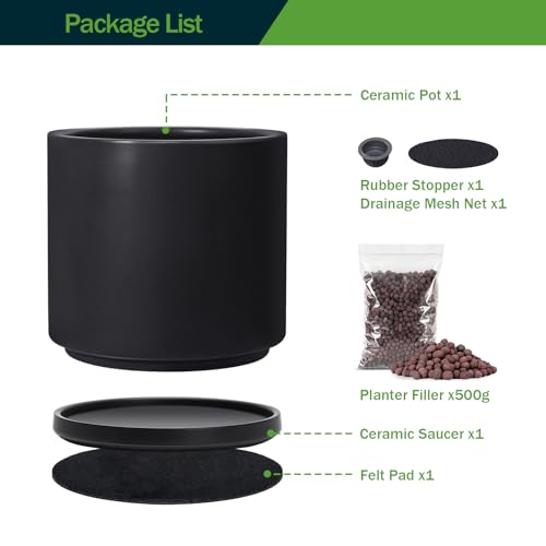 12 Inches Ceramic Planter Pot
