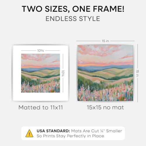 15x15 Silver Picture Frame (2 Count)