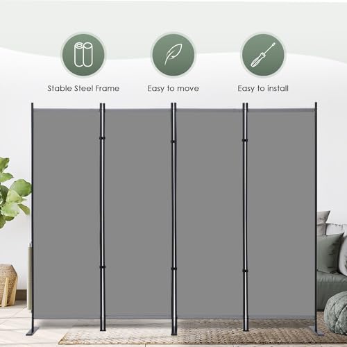 4 Panel Room Divider