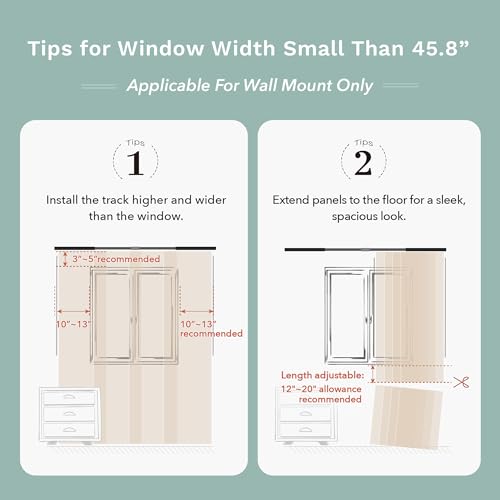 Panel Blinds Sliding Doors 45.8"