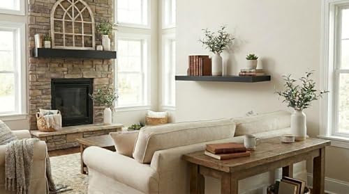 36 Inch Wooden Floating Shelves for Wall