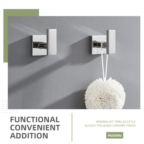 Towel Hooks for Bathroom (2 Count)