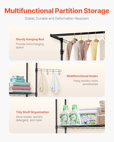 Over The Washer and Dryer Storage Shelf