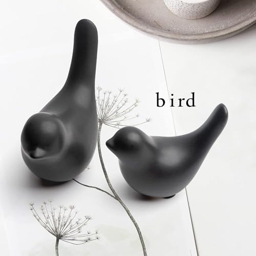 Small Birds Statues Home Decor Modern Style Decorative Ornaments for Living Room Decor