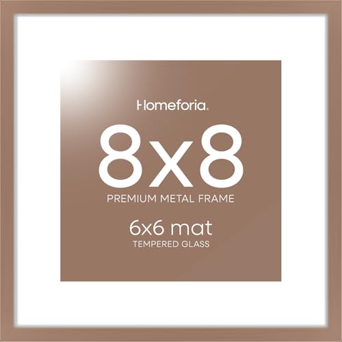 8x8 Mocha Picture Frame