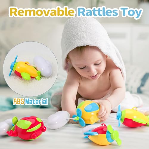 Baby Musical Crib Mobile with Remote Control and Light Projector