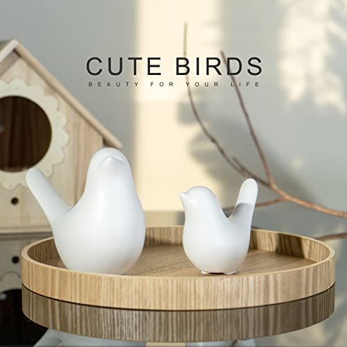 Notakia Small Birds Statues Black Modern Farmhouse Decor Deals (2 Count)