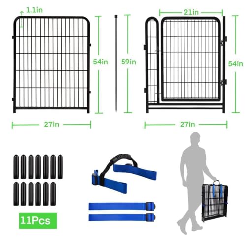 Tall Garden Fence Animal Barrier (22.1 Foot)