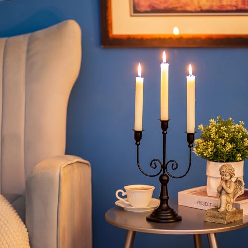 Black Candelabra Candle Holder
