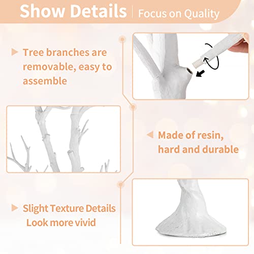 Artificial White Tree Branch for Christmas (2 Count)