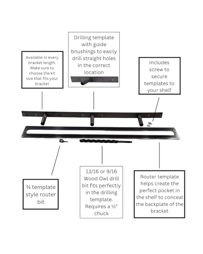 Floating Shelf Brackets