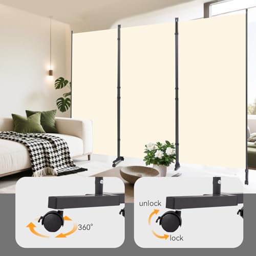 Folding Room Divider W