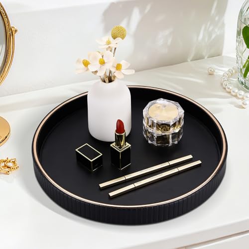 Round Decorative Tray for Coffee Table