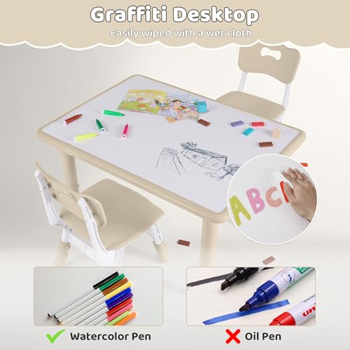Kids Table & 2 Chairs