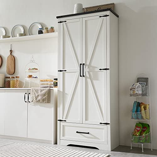 Farmhouse Kitchen Pantry Cabinet