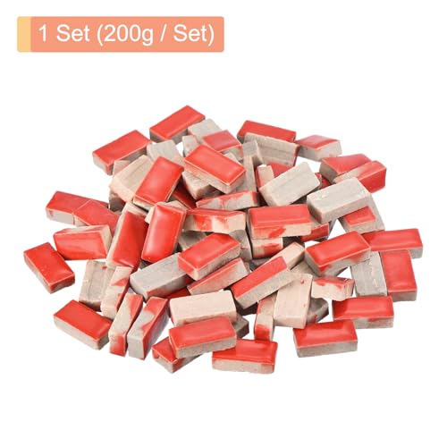 200g Ceramic Mosaic Tiles for Crafts Bulk