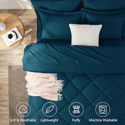 Twin XL Comforter Set 68"x88" Lyons Blue