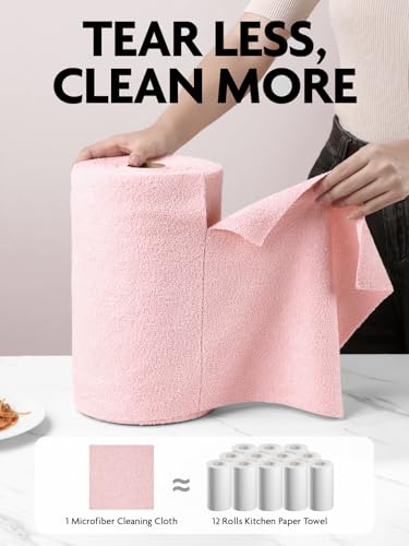 Microfiber Cleaning Cloth Rolls (675 Count)