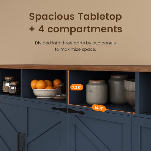 Buffet Sideboard with Storage Farmhouse