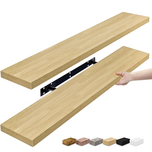 Floating Shelves for Wall Storage (2 Count)