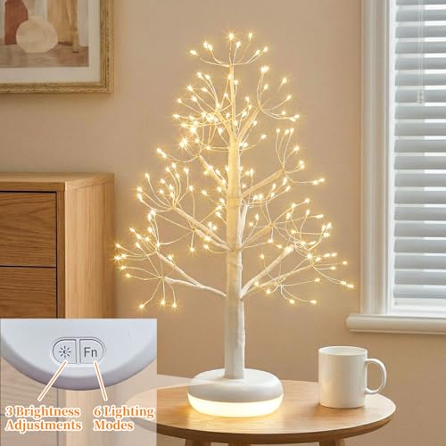Small Christmas Tree with 136 Lights (2 Count)
