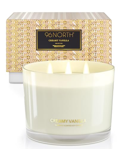 Creamy Vanilla Scented Candles