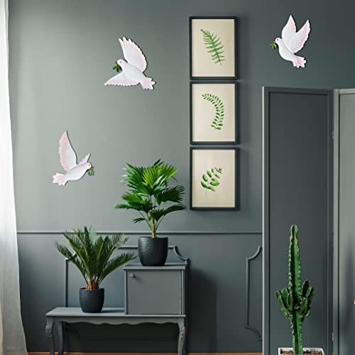 Dove of Peace Wall Art Décor (3 Count)