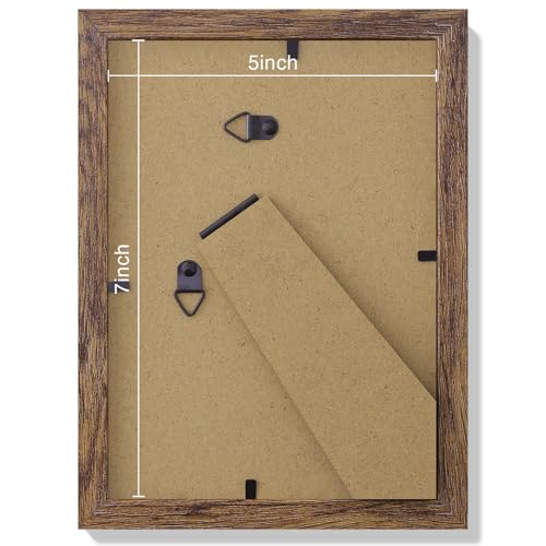 5x7 Picture Frames Set of 9 (9 Count)