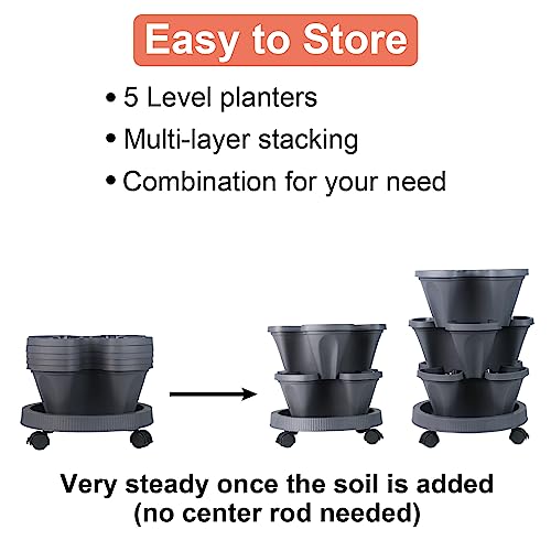 Vertical Planter Tower (2 Count)