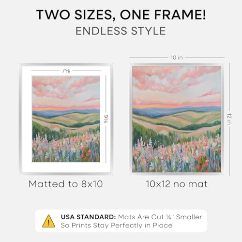 10x12 Silver Picture Frame