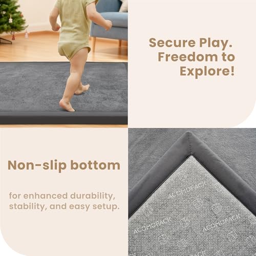 1.3" Thick Baby Play Mat for Floor