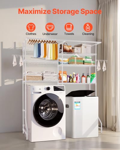 Over The Washer and Dryer Storage Shelf