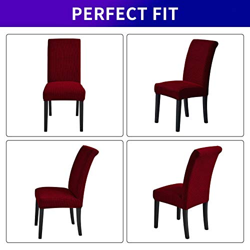 Stretch Chair Covers for Dining Room Set of 2