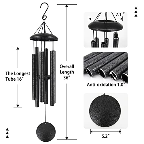 36”Sympathy Wind Chimes in Loving Memory
