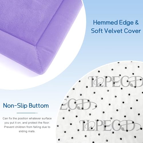 Baby Play Mat for Floor Nursery Muscle Area Rug Playroom Rug 59"x59" Elastic Foam 1.3" Thick Crawling Mat for Babies